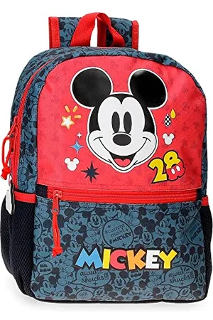 Disney Mickey Get Moving Zaino Scuola 25x32x12 cm Poliestere 9,6L, , Zaino scuola