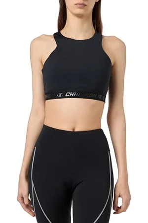 Champion Athletic Sportbras W-Matt Tonal Print Light Impact Reggiseno Sportivo, (KK001), M Donna
