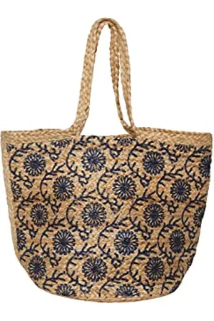 Pieces® Pckleo Sww-Borsa in Iuta, Donna, Blu-Sodalite Blue, Einheitsgröße