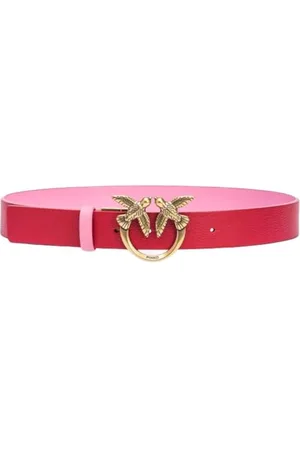 Pinko Love Berry H3 Belt Pelle BOTTALATA+Vit.Seta Cintura, , L Donna
