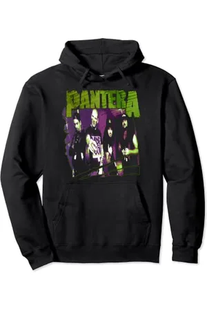 Pantera Ufficiale Vintage Gruppo Schizzo Felpa con Cappuccio