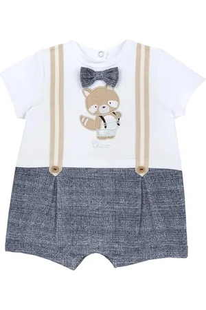 chicco Tutina Neonato, Pagliaccetto Neonato con Comoda Apertura con Bottoncini, in Morbido Cotone, Lavabile in Lavatrice, Abbigliamento Neonato 0-24 Mesi, Designed in Italy