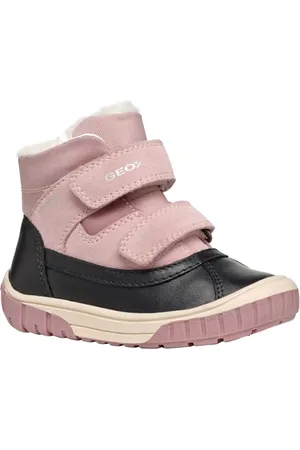 Geox B Omar Girl WPF C, Stivaletto Bambina, Black/Rose, 27 EU