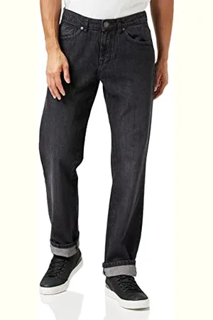 Urban classics Loose Fit Jeans, (Vero Slavato), 34W / 32L Uomo