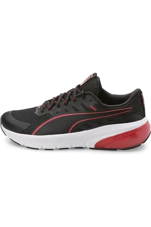 PUMA Cell Glare, Road Running Shoe Unisex - Adulto, Black For All Time Red, 38 EU