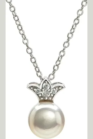 MONTEVERDI MONJ-NL0051 - Collana da donna in sterling 925 rodiato, lunghezza 45 cm, Eine Grösse, sterling, Nessuna pietra preziosa