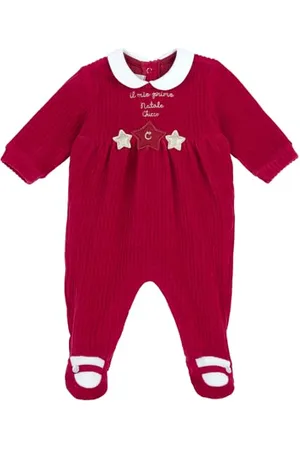 chicco Tutine - Natale Neonato/Neonata 0-24 mesi, (4), 3 mesi, Designed in Italy