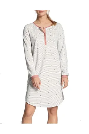 Calida Sweet Dreams Camicia da Notte, (Rose Bud 251), 48 (Taglia Produttore: Small) Donna