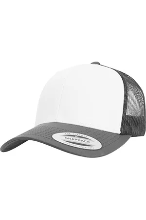 Flexfit Retro Trucker Colored Front Kappe Darkgrey/White One Size
