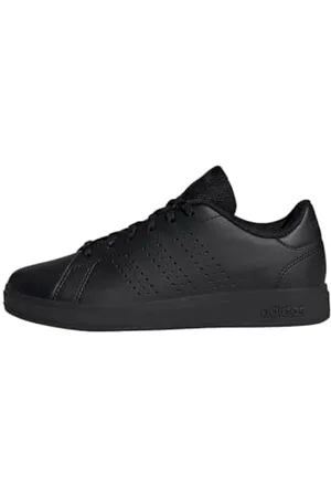 adidas Advantage Base 2.0 Shoes Junior, Scarpe da Tennis Unisex-Adulto, Core Black/Core Black/Grey Six, 38 EU