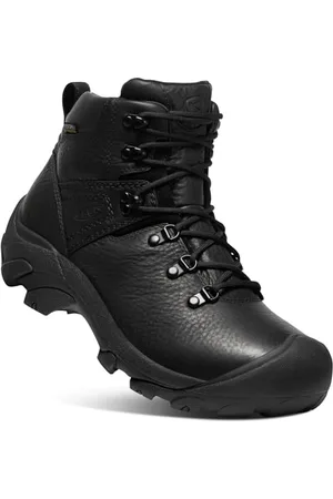 Keen Pyrenees, Stivali da escursionismo, Uomo, Nero (Black/Legion Blue), 46 EU