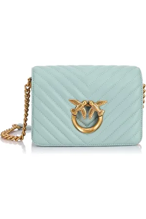Pinko Love Click Mini Sheep Nappa Chevron, Borsa Donna, , Taglia Unica