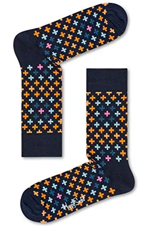 Happy Socks Calzini da donna Happy Sock Plus, blu (blau 6001), 36-40, 1 pezzo
