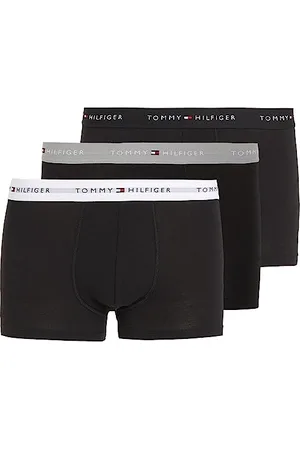 Tommy Hilfiger 3P Wb Trunk UM0UM02763, Uomo, (Grey Heather/Black/White), XL
