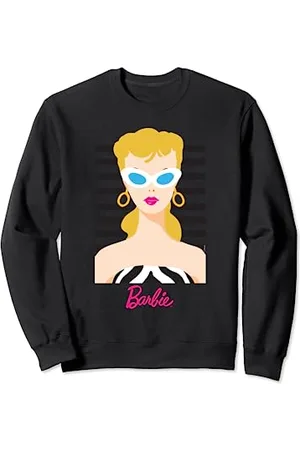 Barbie Felpa da Donna, Ufficiale, BB60, Multicolori Felpa