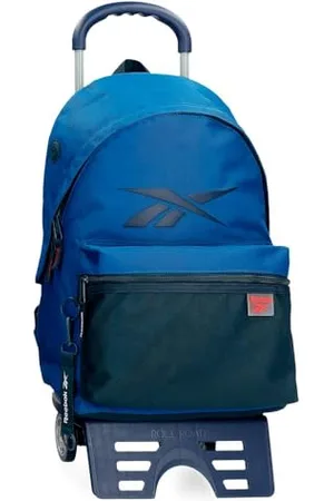 Reebok Atlantic Zaino Scuola con Carrello 31x44x17,5 cm Poliestere 23,87L by Joumma Bags, , Zaino scuola con carrello