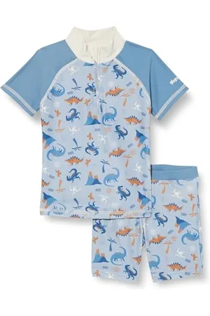 Playshoes Schwimmshirt Badeshorts Set di Costume a Maglietta, , 98/104 Kinder Unisex
