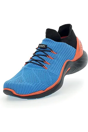 UYN City Running Black Sole, Sneaker Uomo, Arancio Blu, 39 EU