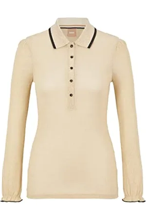 HUGO BOSS C_ epuxa Jersey_Top, , L Donna
