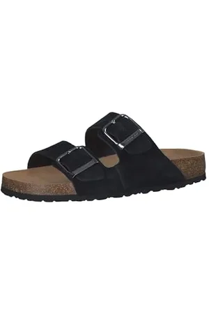 Tamaris Damen 1-27543-42, Sandali Bassi Donna, Black, 38 EU