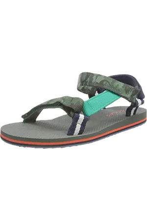 Joules Jnr Trail Sandali Piatti Camo 9 UK Bambino, , 27 EU