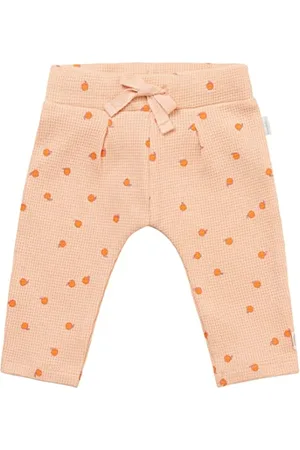 Noppies Baby Girls Pants North Belle all Over Print Pantaloni, Almost Apricot-N030, 56 Bimba