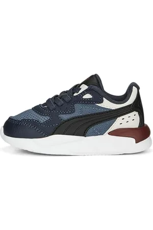 PUMA X-Ray Speed AC Inf, Scarpe da Ginnastica Unisex-Bimbi 0-24, Evening Sky Black-Parisian Night-Intense Red, 20 EU