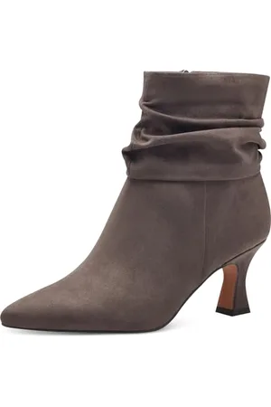 Marco Tozzi Damen Boot Heel 2-25327-43, Stivaletto Donna, Pepper, 36 EU