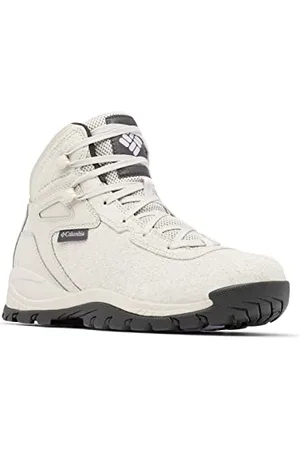 Columbia NEWTON RIDGE BC Scarponi Da Trekking Alta Donna, Grigio (Cloud Grey x Morning Mist), 36 EU