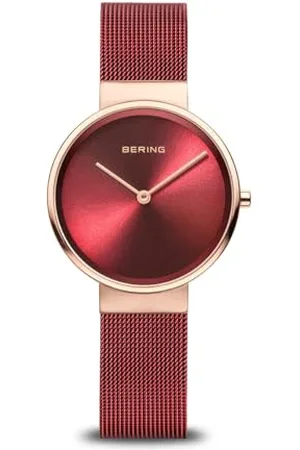 Bering Unisex Analogico Quarzo Classic Collection Orologio con Cinturino in Acciaio Inossidabile e Vetro Zaffiro