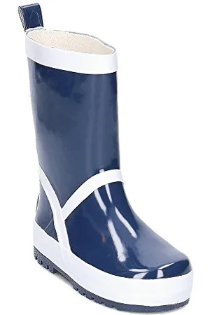 Playshoes Stivali di Gomma Unisex - Bambini e ragazzi, Blu (Marino), 28/29 EU