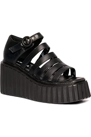 Lamoda Crawl To You, Sandali con Zeppa Donna, , 39 EU
