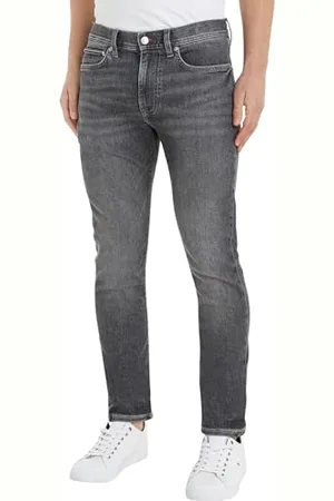 Tommy Hilfiger XTR Slim Layton PSTR MW0MW33969 Pantaloni di Jeans, (Heron Grey), 28W / 32L Uomo