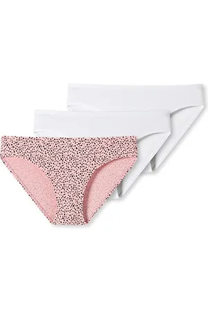 Schiesser Confezione da 3 Slip Intimo, , 152 cm Bambine e Ragazze