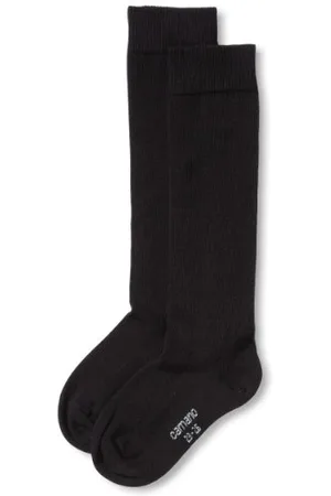 Camano 3902, Calzettoni per bambine e ragazze, (Schwarz (black 05 )), 23-26 (taglia produttore: 23/26)