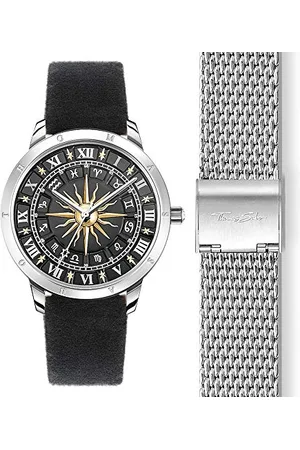 Thomas Sabo Orologio Analogueico Quarzo Donna con Cinturino in Acciaio Inox SET_WA0351-217-203-33 mm