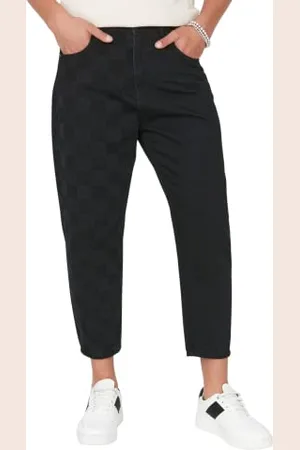Trendyol Uomo Giovane Vita Normale Relaxed Jeans, , 30 W