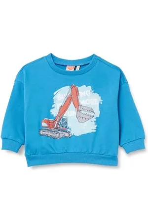 Koton Sweatshirt Printed Long Sleeve Crew Neck Brushed Interior Cotton, Maglia di Tuta Neonati, (969)