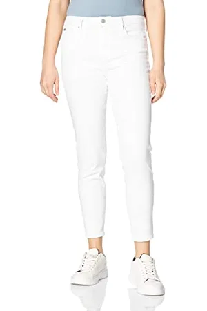 Tommy Hilfiger TH FLEX COMO SKINNY RW A CLR, Pantaloni Donna, (White), W24 / L32