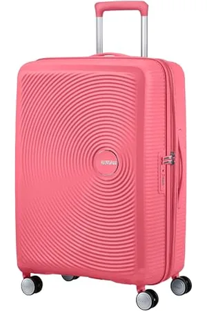American Tourister Soundbox - Spinner M Extended Suitcase, 67 cm, 71.5/81 L, (Sun Kissed Coral)