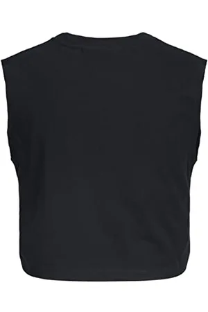 JACK & JONES JJXX Jxalvira Slim SL Crop Every Tee Jrs SN T-Shirt, , XS Donna