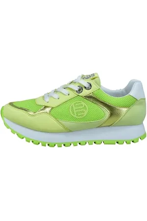 Bagatt TT. D32-A6L16, Scarpe da Ginnastica Donna, Verde Chiaro/Metallici, 36 EU