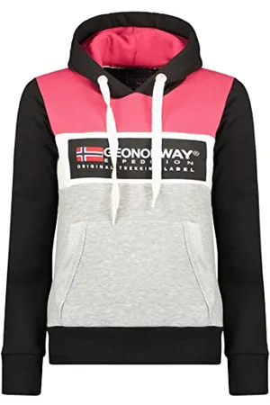 Geographical Norway Golem Lady Felpa con Cappuccio, , L Donna