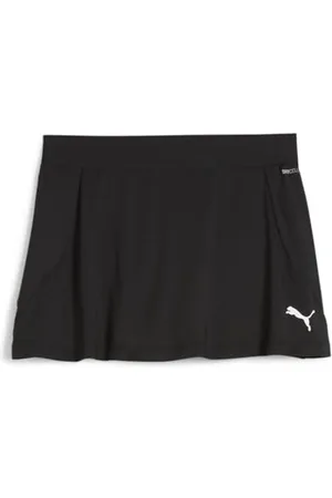 PUMA TeamGOAL Skirt Gonna, Black White, XXL Adulti Unisex