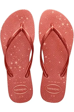 Havaianas Slim Gloss, Infradito Donna, Rosa , 42 EU