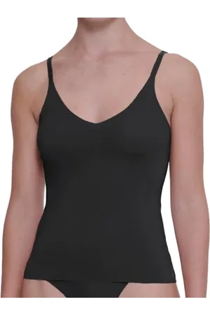 Sloggi Zero Feel 2.0 Spaghetti Top, Maglietta Donna, Black, M