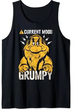 Disney Snow White Dwarf Grumpy Current Mood Grumpy Canotta
