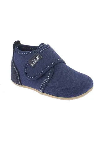 Living Kitzbühel Klettschuh unifarben 1910, Pantofole Unisex bambini, Blu (Blau (marine 570)), 21 EU