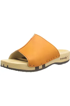 Woody Anja, Zoccoli Donna, Colore: Arancione, 41 EU