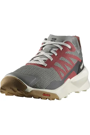 Salomon Patrol Scarpe Unisex da trekking e corsa per bambini, Caratteristiche essenziali per la camminata, Comfort immediato, Versatilità, Sedona Sage/Vanilla Ice/Fired Brick, 32 EU